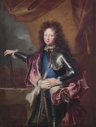 Ritratto di Philippe II (1674-1723) Duca di Chartres da bambino